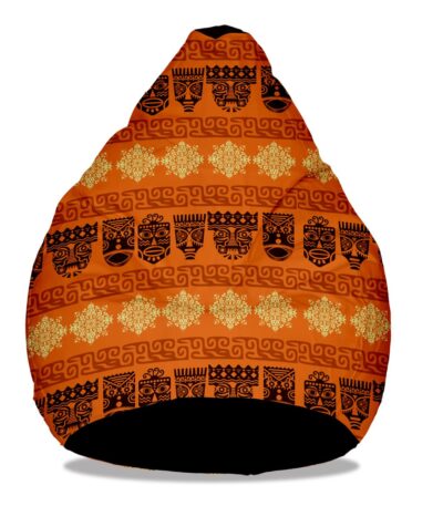 Tribal Mask Jumbo Bean Bag